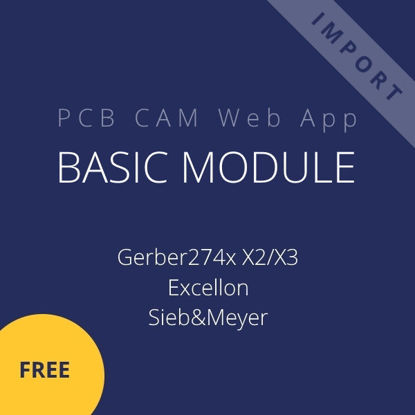 PCB CAM Web App Basic module